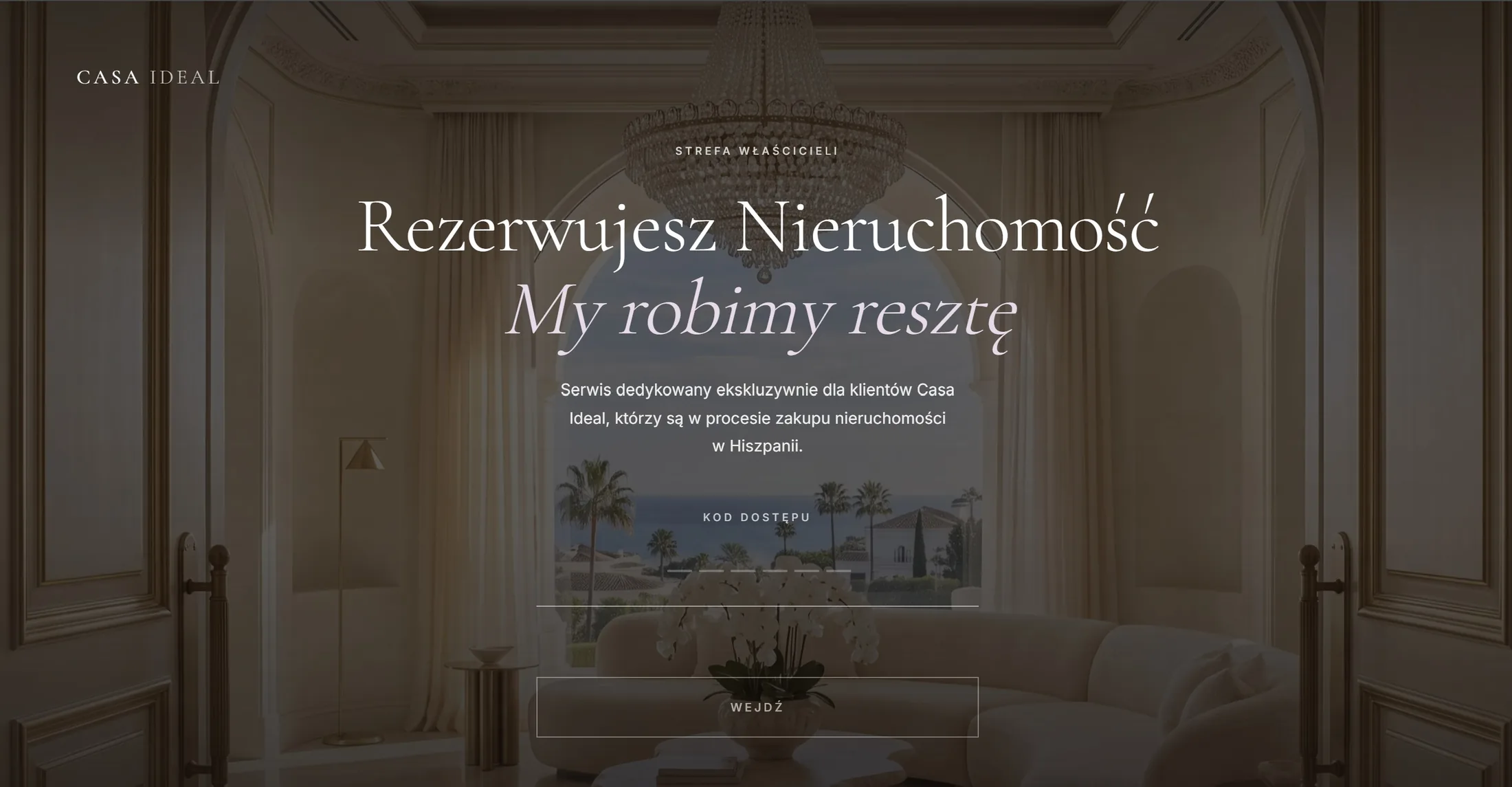 The door — no code from an advisor, no survey.